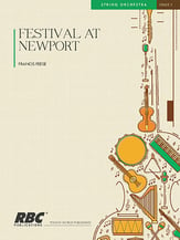 Festival at Newport Orchestra sheet music cover